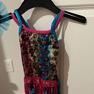 Revolution small child acro jazz outfit